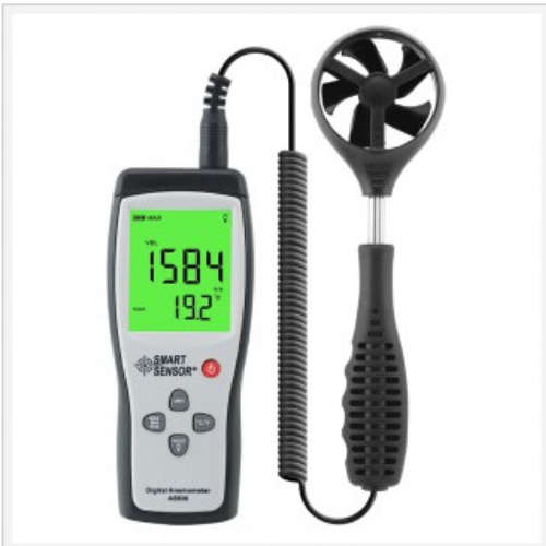希玛AS836分体式风速仪风温数显手持式叶轮风速计工业级