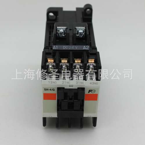 日本富士SH-4原装FUJI中间继电器SH-4/G电梯用交/直流接触器优惠