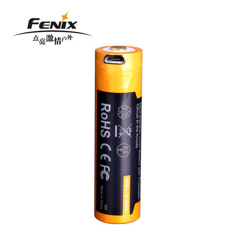 Fenix ARB-L18-2600U USB直充18650锂电池2600mAh 可充电锂电池