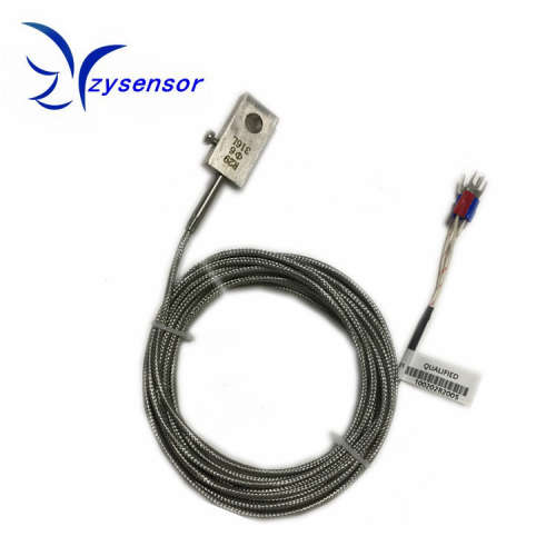 ZYSNSOR 金属贴片式温度传感器 0-400℃ ZYPT100A-TP-5M-RTD01