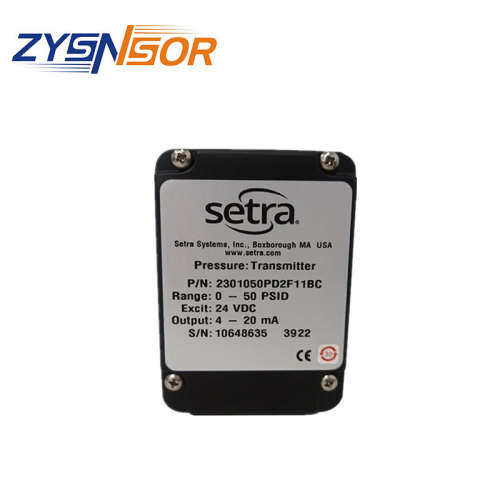 西特setra湿差压传感器2301050PD2F11BC 0-50PSID 4-20MA 24VDC