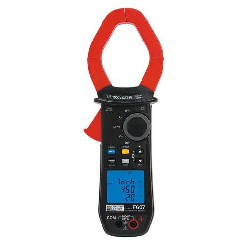 法国CA F607数字钳形万用表2000A交流直流电流测量
