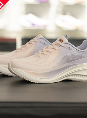 安踏叶子跑步鞋女2025冬新款减震休闲舒适慢跑运动鞋子122545535