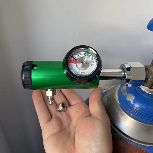 氧气瓶减压阀医院用钢瓶呼吸麻醉机使用吸氧使用
