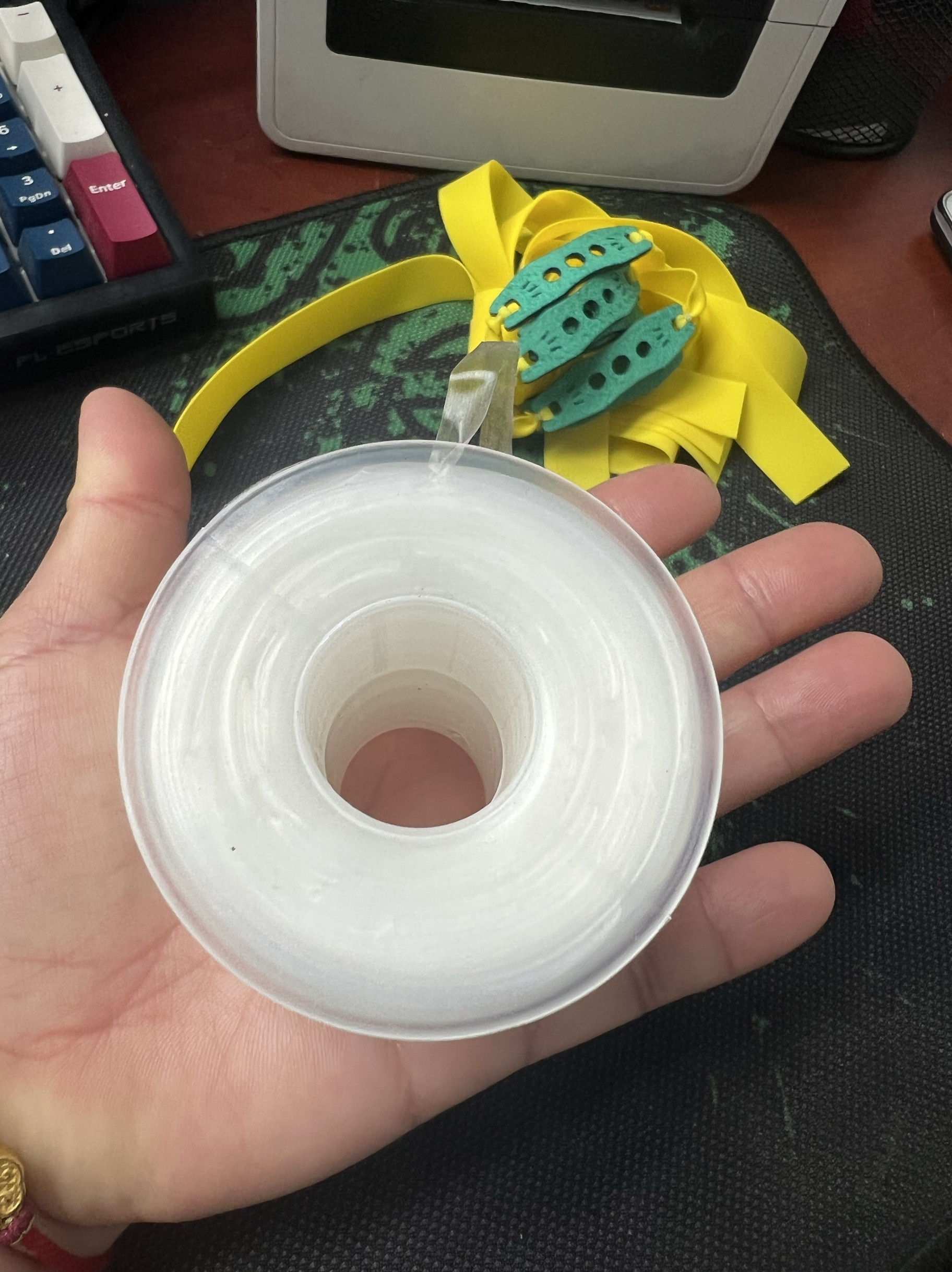 弹弓皮筋绑撑头绑扁皮筋琥珀带绑线