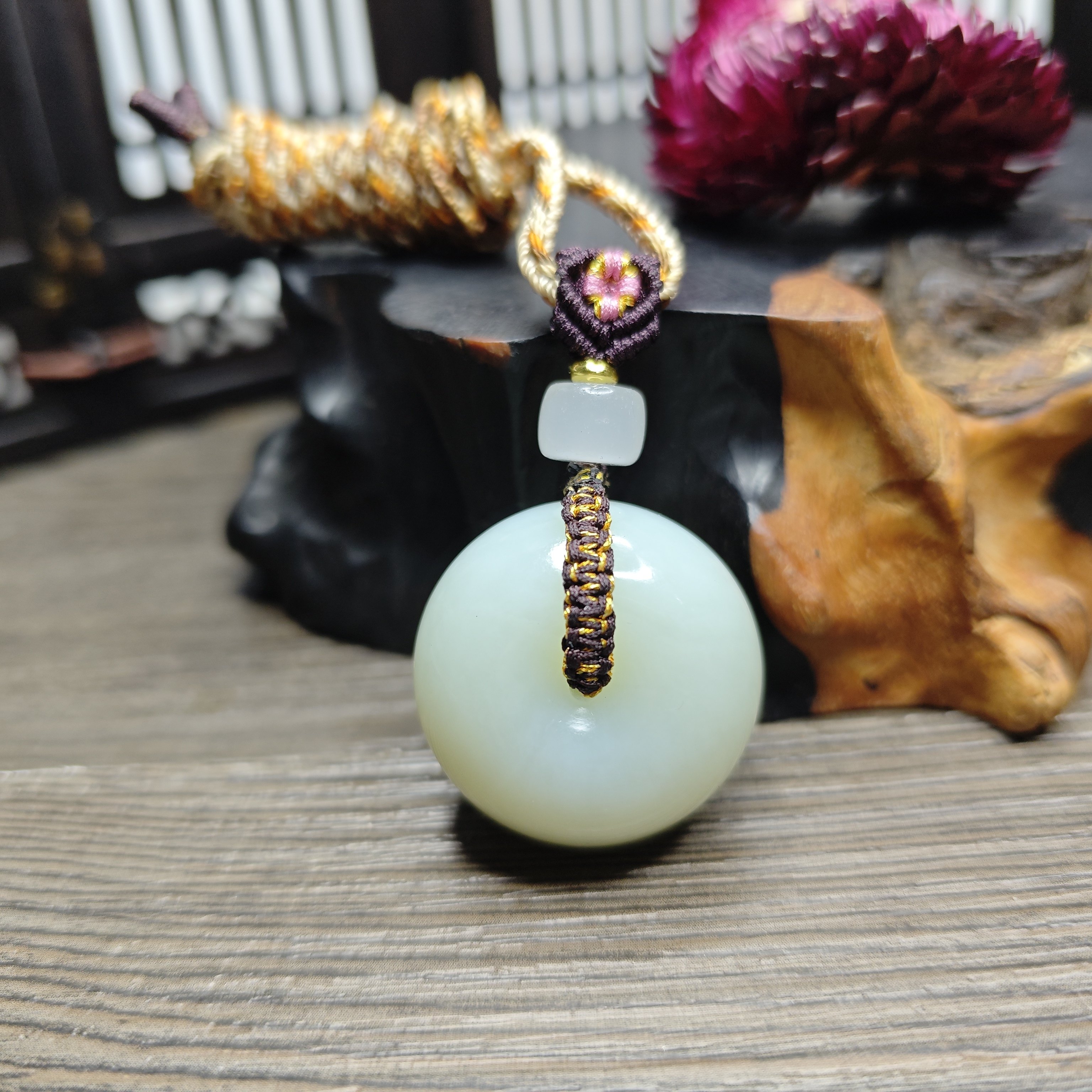 特惠天然和田玉羊脂白平安扣吊坠挂件男女款新年礼物胖嘟嘟苹果扣,珠宝/钻石/翡翠,颈饰,淘宝优惠券,粉丝福利购,淘宝优惠卷