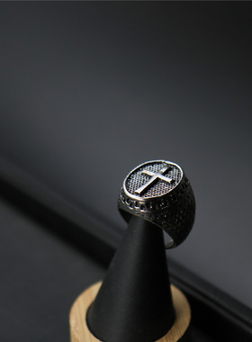 戒指十字架潮人嘻哈百男街舞ins