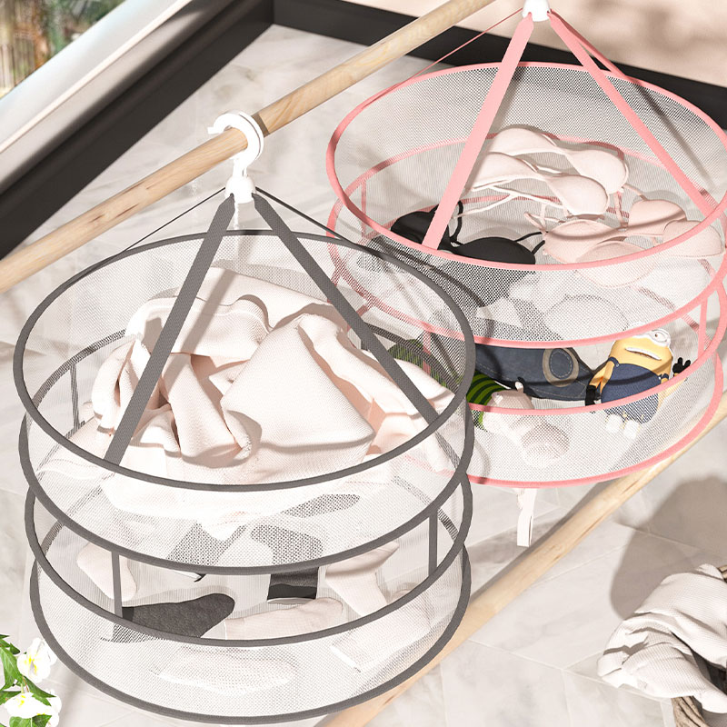 livingbox晒衣篮可折叠