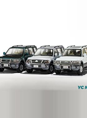 YC MODEL 1:18 帕杰罗 三菱PAJERO V73合金静态汽车模型 收藏摆件