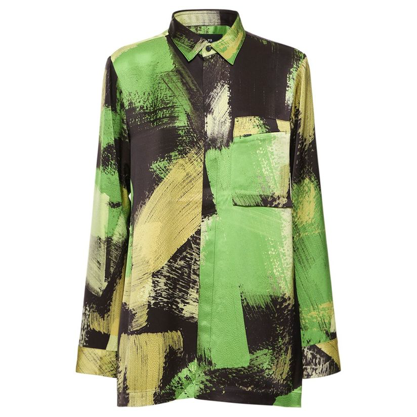 y-3 科技织物印花衬衫女