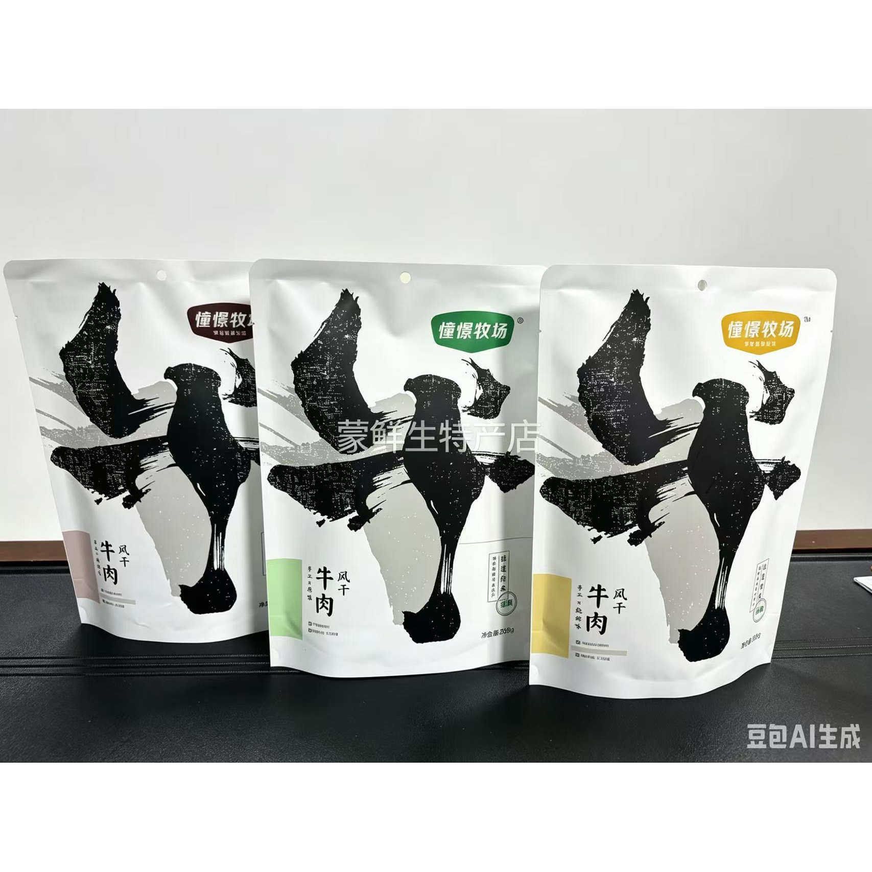 内蒙古风干牛肉干原味麻辣袋装