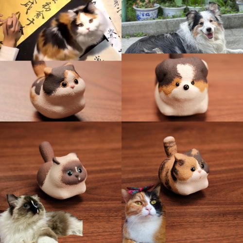 宠物猫狗纪念定制茶宠摆件
