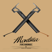 Montma美式 备 高颜露营地钉锤多功能天幕帐篷锤子户外风绳扣工具装