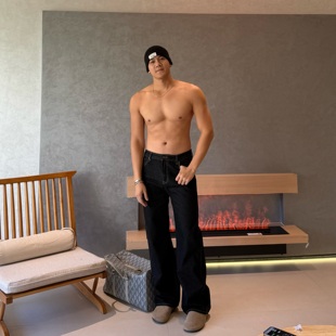 秋季 休闲裤 美式 百搭阔腿时尚 男 高街复古直筒显瘦水洗牛仔裤 JZD