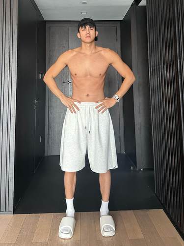 JZD宽松阔腿运动透气休闲短裤男
