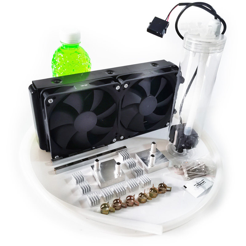 通用型电脑水冷配件 水冷散热器 显卡CPU散热器 显卡专用水冷散热