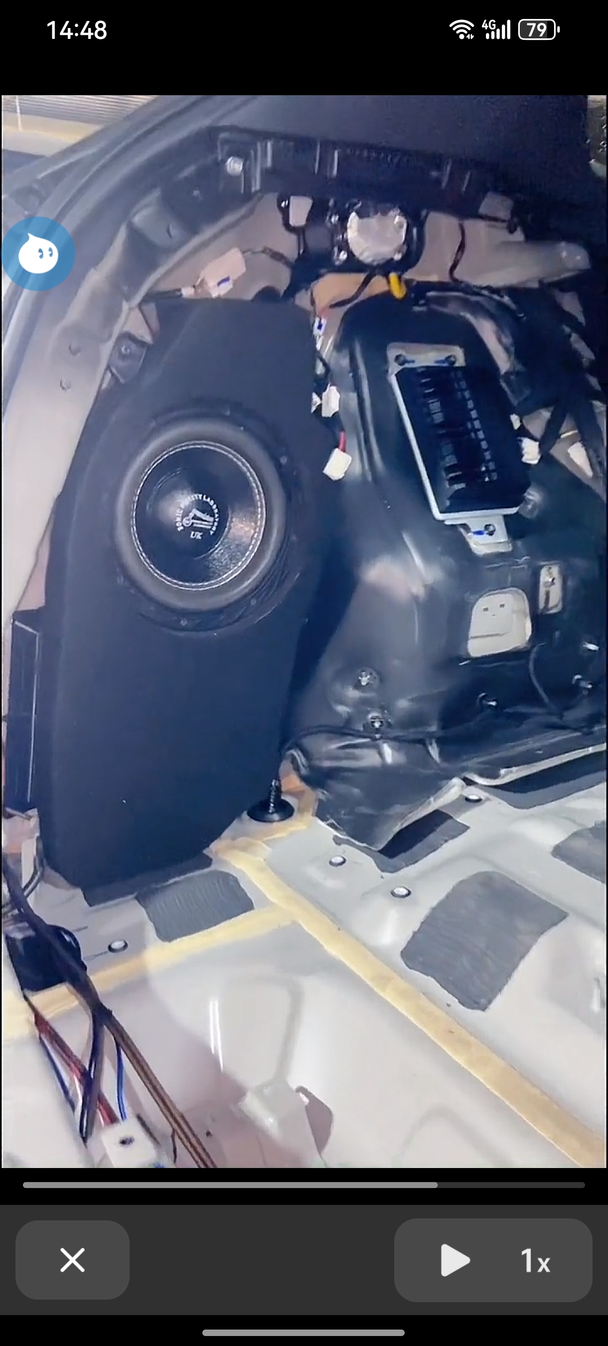 适合深蓝s7专用低音炮 s07隐藏安装 木制箱 uniK音响8寸10寸喇叭