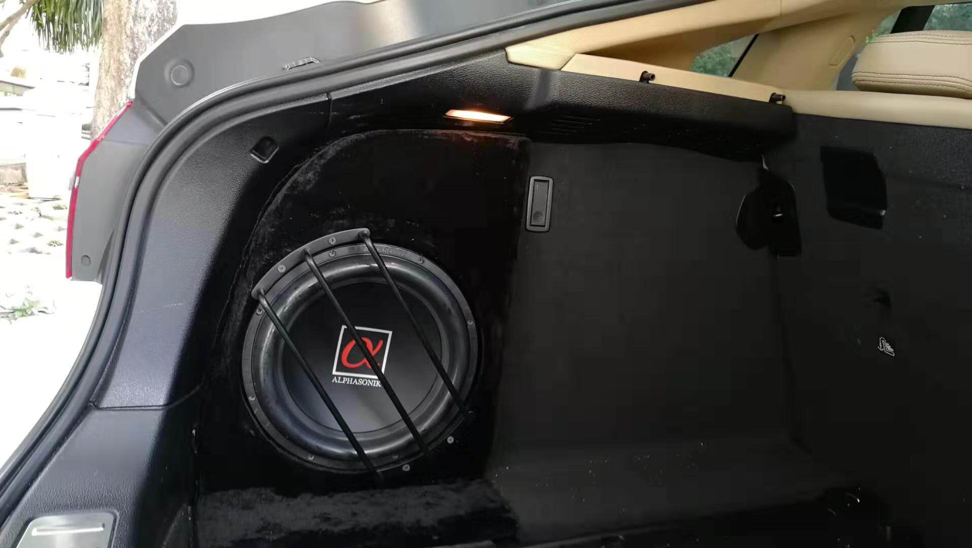 适合X4用低音炮 音响 空箱 隐藏箱体 10寸 12寸喇适合叭 不占空间