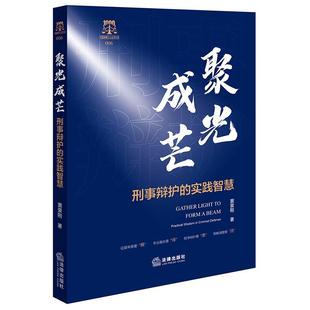 正版 聚光成芒 刑事辩护的实践智慧 窦荣刚 典型刑事辩护案例 刑辩律师从业者辩护策略实战技巧实务工具书 无罪辩护 法律出版社
