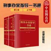 第三版 第3版 法律出版 2022新版 社 刑事法理论应用教科书刑事法律司法解释条文理解工具书 刑事办案指导一书通 丁银舟 正版 上下册