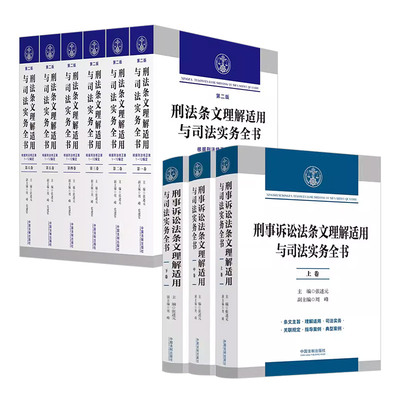 条文理解适用与司法实务全书