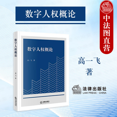 正版 数字人权概论 高一飞 当代中国人权理论 数字人权基本原理价值解析规范构造 地方公共数据治理网络信息安全保护 法律出版社