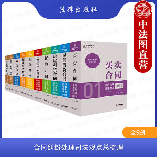 合同纠纷处理司法观点总梳理