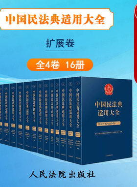 中国民法典适用大全扩展卷全4卷