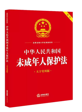 未成年人保护法大字实用版双色