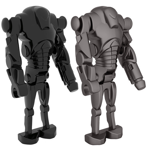 乐高星球大战战斗机器人积木人仔