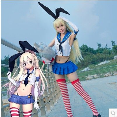 舰娘岛风cos服装全套舰队collection水手服制服cosplay女装动漫