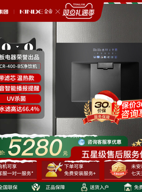 KINDE/金帝老板旗下嵌入式净水机家用直饮机即温即热RO反渗透B5