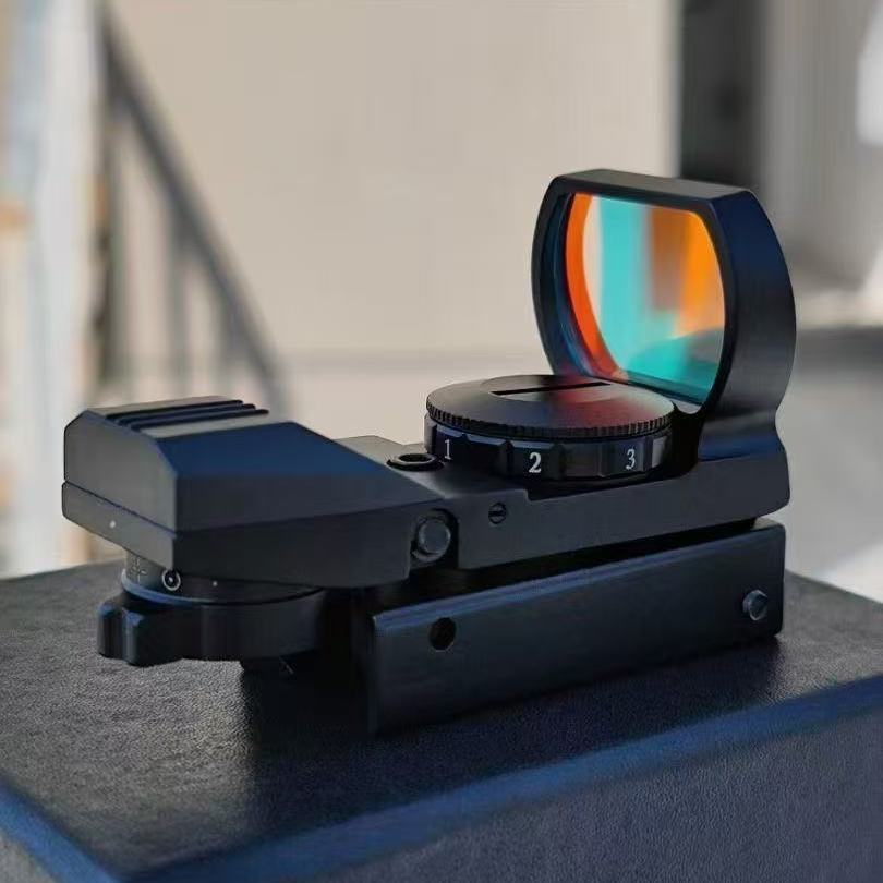 四变点全息红点十字可调变点瞄准