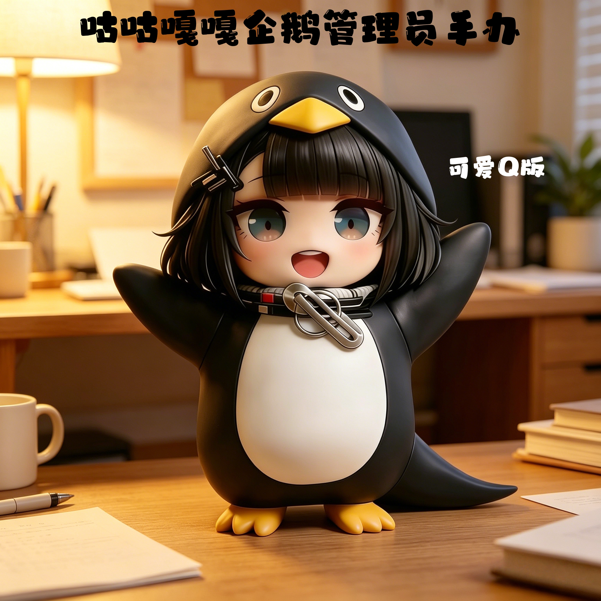 明日方舟终末地企鹅手办现货图片