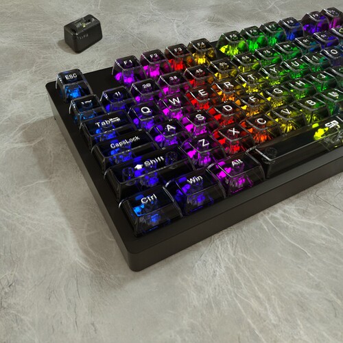 透明键帽131键无加强筋PC材质