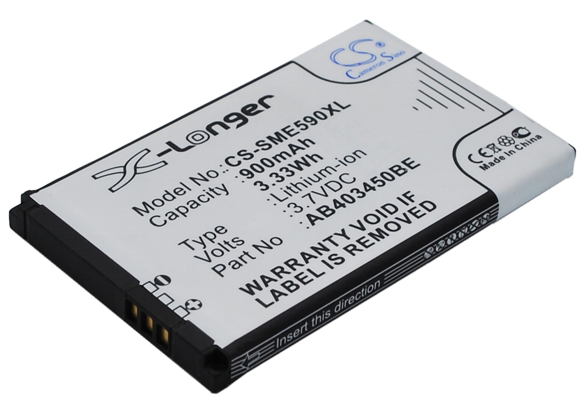 CameronSinoÊÊÓÃÈýÐÇSGH-E590 SGH-E598ÊÖ»úµç³ØAB403450BE