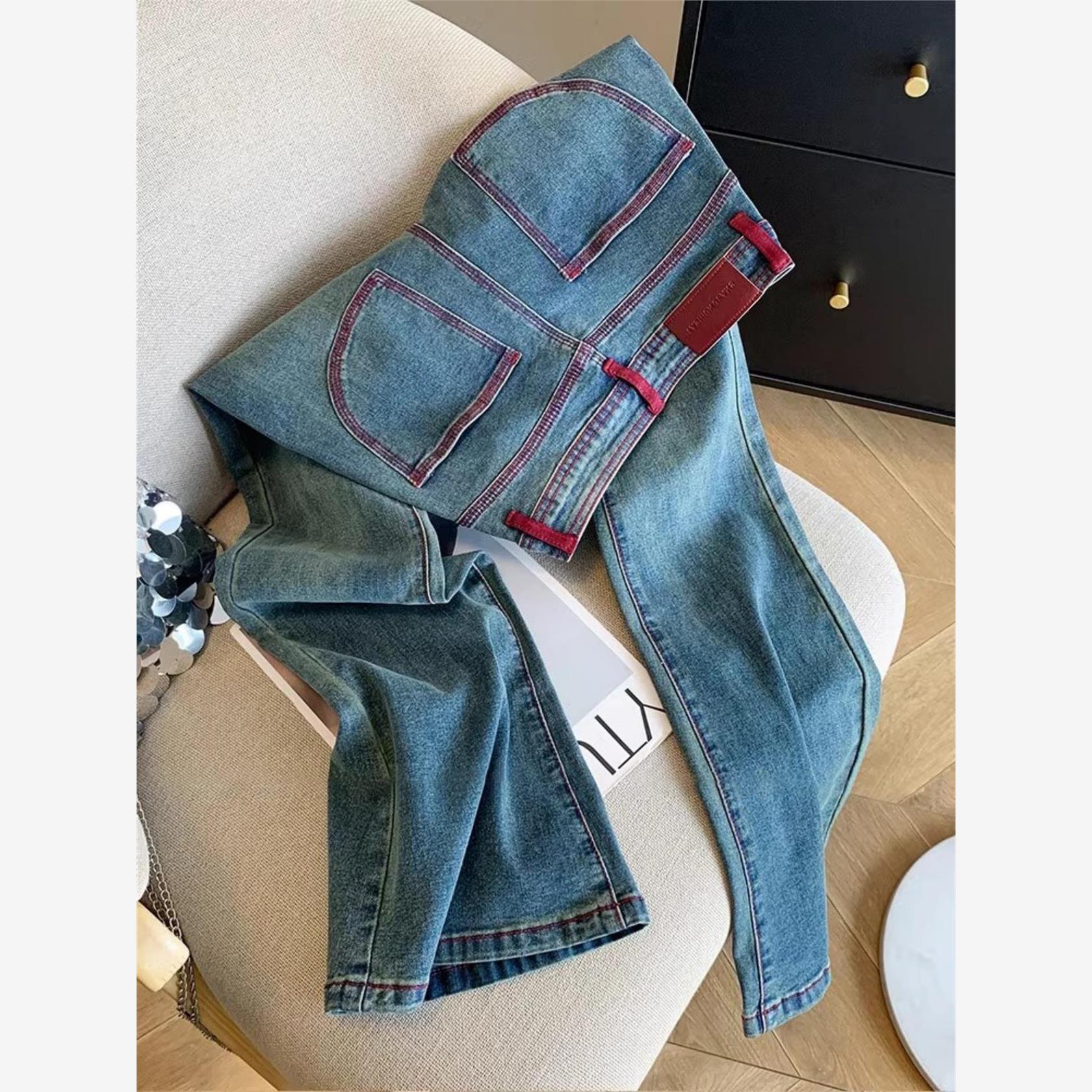 微喇牛仔裤2025年新款女