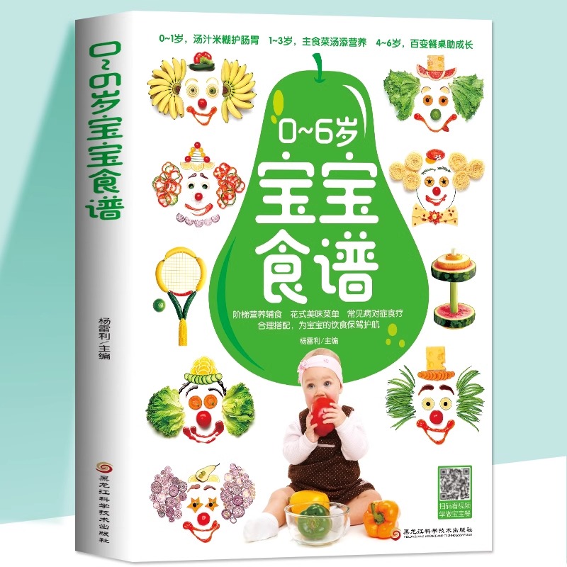 0-6岁宝宝食谱大全书籍