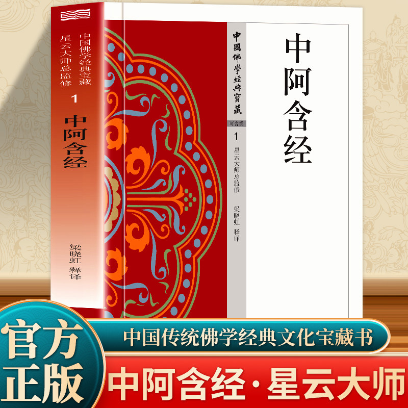 中阿含经正版 小乘佛教经典四部阿含之一佛教经典入门书 修身养性禅宗心法明心见性顿悟之道 中国哲学经典佛学经典讲义佛学书籍