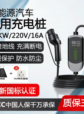 专用于比亚迪e9 e2 e3新能源电动汽车充电枪器桩家用便携式随车充