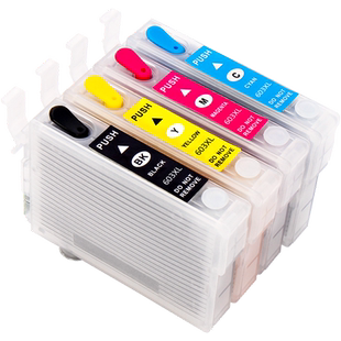 适用爱普生EPSON XP-2105 3100 3105 XP-3150 XP-4100 4105 WF-2830 2835 2810 2850DWF 603XL打印机填充墨盒