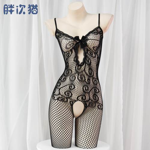 【这个性感】战斗袜开D连体网袜 蕾丝渔网袜夜店镂空丝袜镂空袜