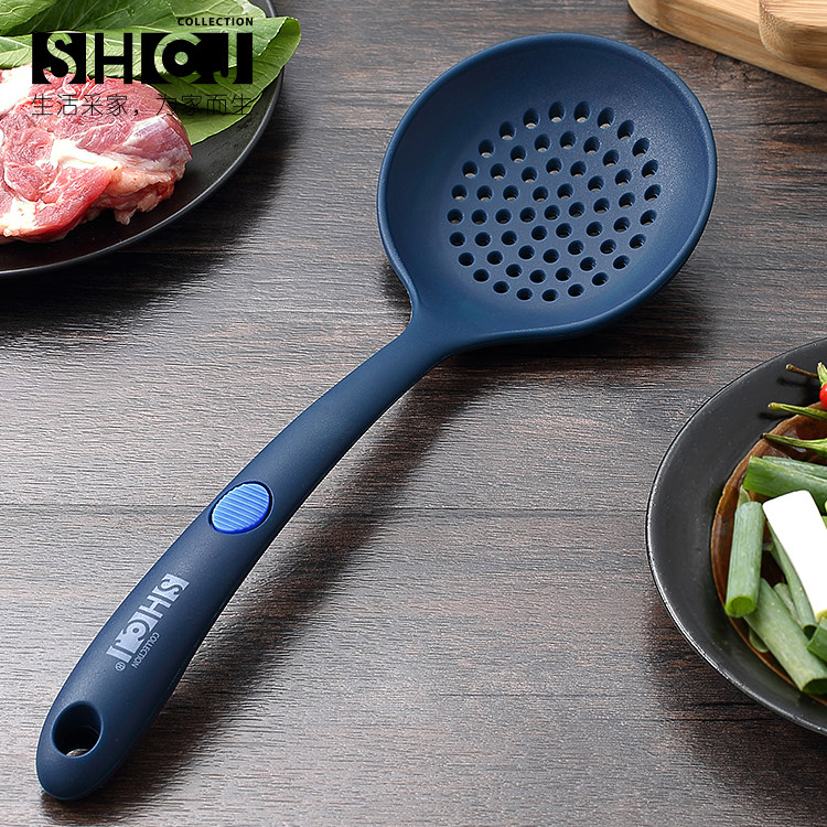 SHCJ Life picking kitchen Nonstick Dedicated High temperature silicone Leaky spoon Spatula a soup spoon SGS Qualifiedin the Kitchen/Cooking utensils , Cooking utensils , Cooking spoon shovel , Colander  category - from Buy2taobao.com to provide professional Taobao agent buy service