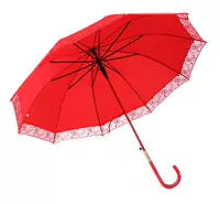 8 костей кружево красное зонт