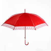 10 костей кружево красное зонт