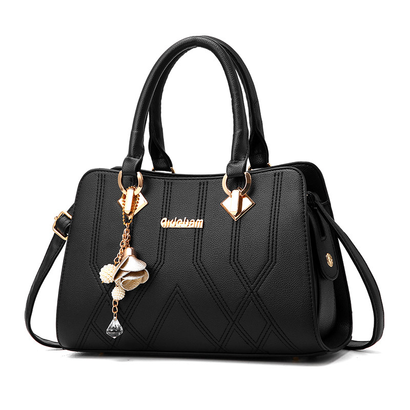 妈妈包包2020新款潮春夏女士手提时尚百搭斜挎手拎婆婆中年女包