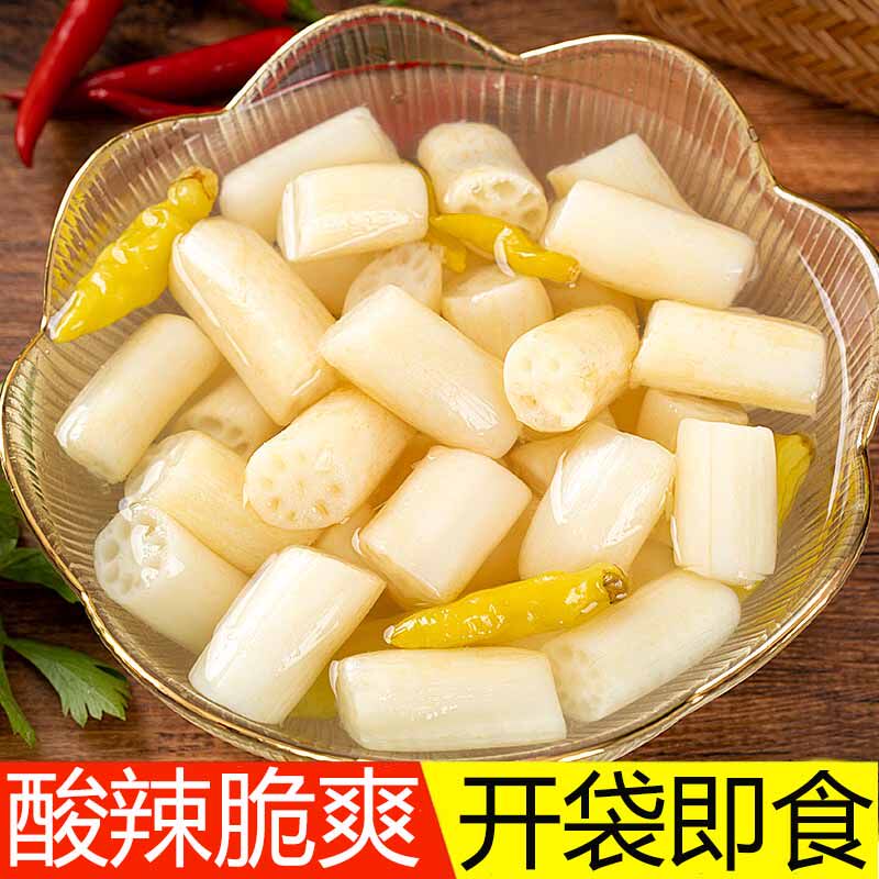 洪湖酸辣泡藕带农家泡椒藕带藕尖400g泡菜藕节湖北特产整箱批发怎么看?