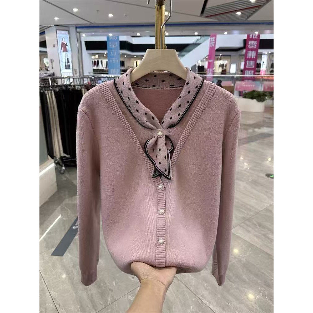 时尚妈妈假两件加绒针织衫冬装新款洋气高贵喜婆婆毛衣中老年上衣,女装/女士精品,中老年女装,淘宝优惠券,粉丝福利购,淘宝优惠卷