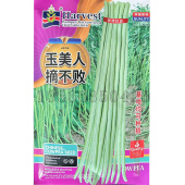 玉美人摘不败豇豆种子 春秋播早熟嫩绿白条豆角籽不易老化口感好