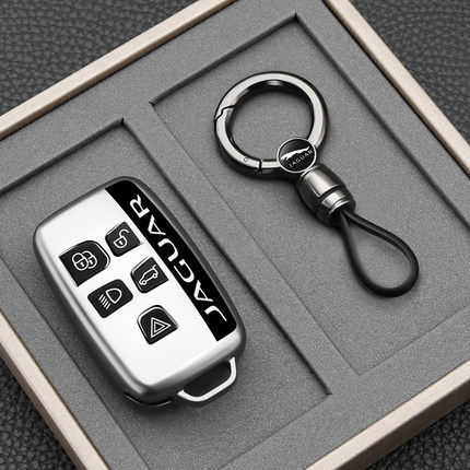 专用24款捷豹XEL钥匙套XFL壳fpace汽车XJLyao包ftype高档epace扣